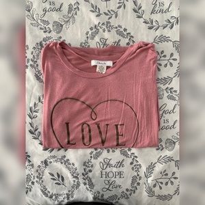 Pink Love Shirt